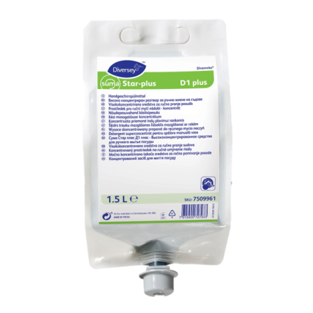 SUMA Star-plus D1 plus kzi mosogatszer koncentrtum - 4x1.5liter