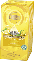 LIPTON Exclusive Selection - PRMIUM Piramis Citrom tea 25x1.7g
