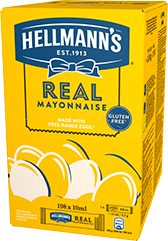 HELLMANN'S Mini Majonz Real 198dbx10ml - 67682357