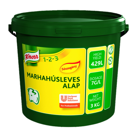 KNORR Marhahsleves alap - sszegny 3kg - 39683201