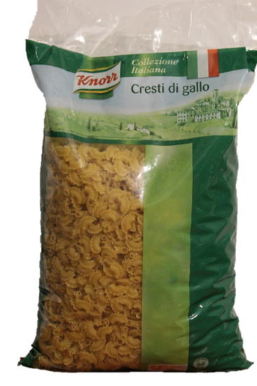 KNORR Cresti di Gallo / Tarajos szarvacska durum szraztszta 3kg - 25392101