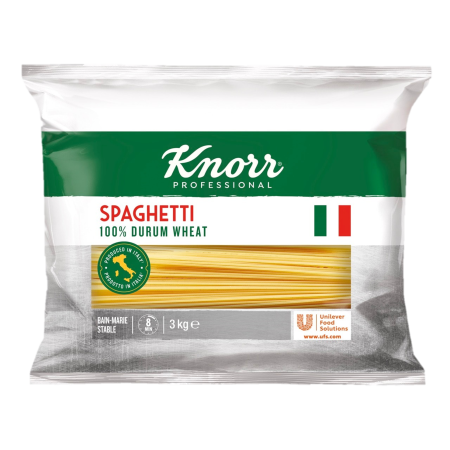 KNORR Spaghetti durum szraztszta 4x3kg - 68636764