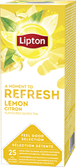 LIPTON Feel Good Selection - REFRESH Citrom tea 25x1.6g