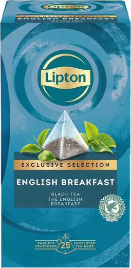 LIPTON Exclusive Selection - English Breakfast fekete tea 25x2g