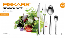  FISKARS Functional Form eveszkzkszlet, 24db-os, fnyes - 1002949