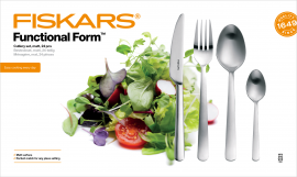  FISKARS Functional Form eveszkzkszlet, 24db-os, matt - 1002961