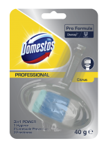  DOMESTOS Professional 3in1 WC frisst blokk citrus illattal - 40g