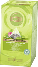  LIPTON Exclusive Selection - PRÉMIUM Piramis Sencha Zöld tea 25x1.8g - Szav.idő: 2023.12.31.
