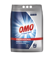  OMO Professional Automat White - Mosópor fehér textíliákhoz - 7kg