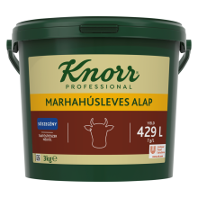  KNORR Marhahsleves alap - sszegny 3kg - 39683201